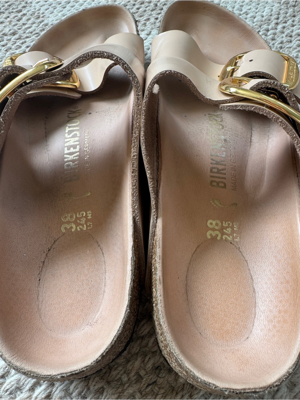 Pink Birkenstocks size 38 - Picture 3 of 5